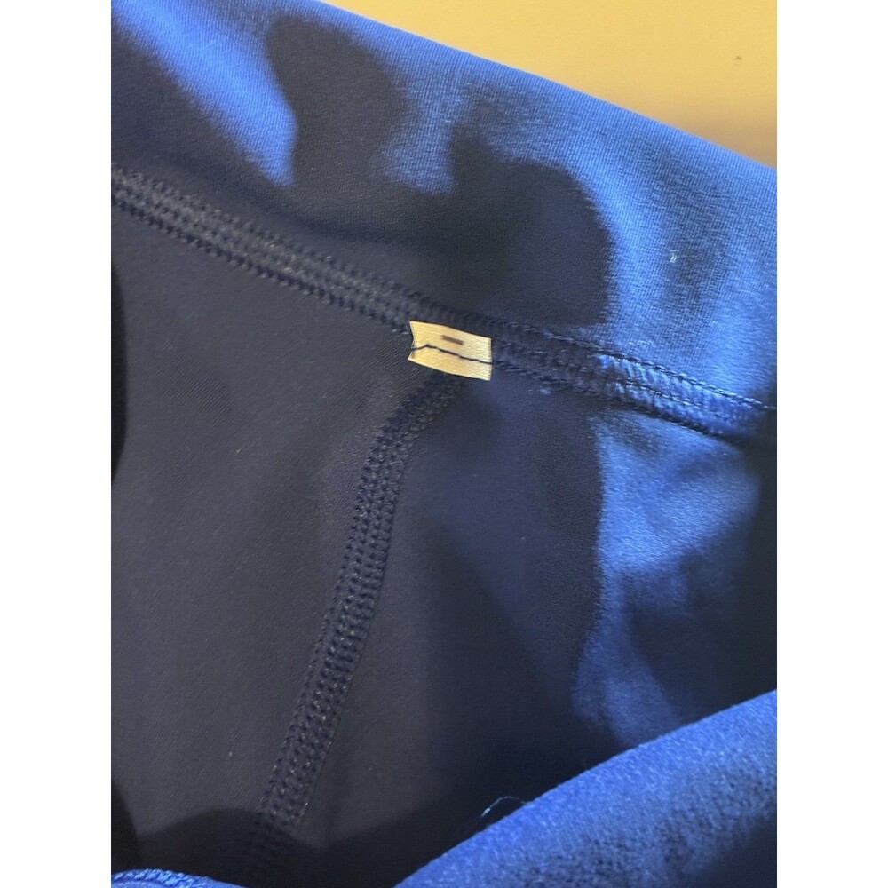 Crz yoga Leggings Sz xs royal Blue Ankle Pilates pockets athletic - Picture 7 of 13